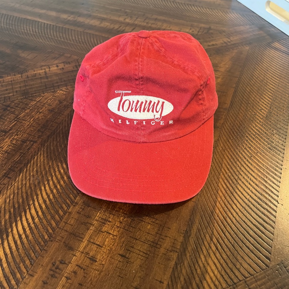 Tommy Hilfiger Classic Red Baseball Cap